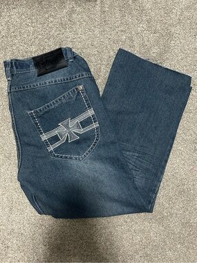 Vintage MMA Elite Bootcut Jeans Y2K Affliction